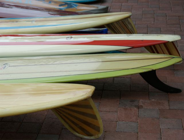 Old Surf Boards Hand Numbered Edition