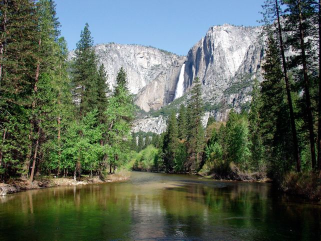  Yosemite Valley Falls  Art Photo National Parks
