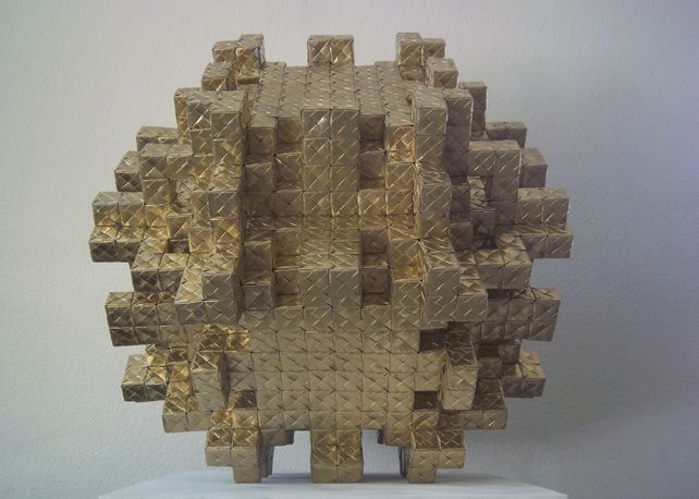 Untitiled Origami- 18x18x18 Cubic Grid