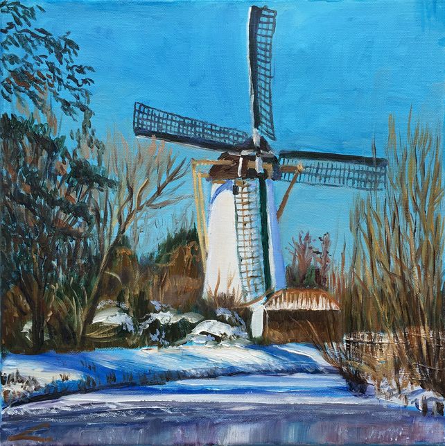 Winter windmill