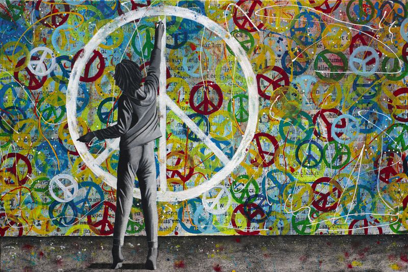 graffiti art peace