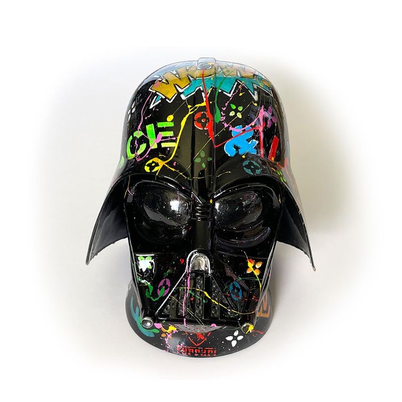 darth vader helmet art