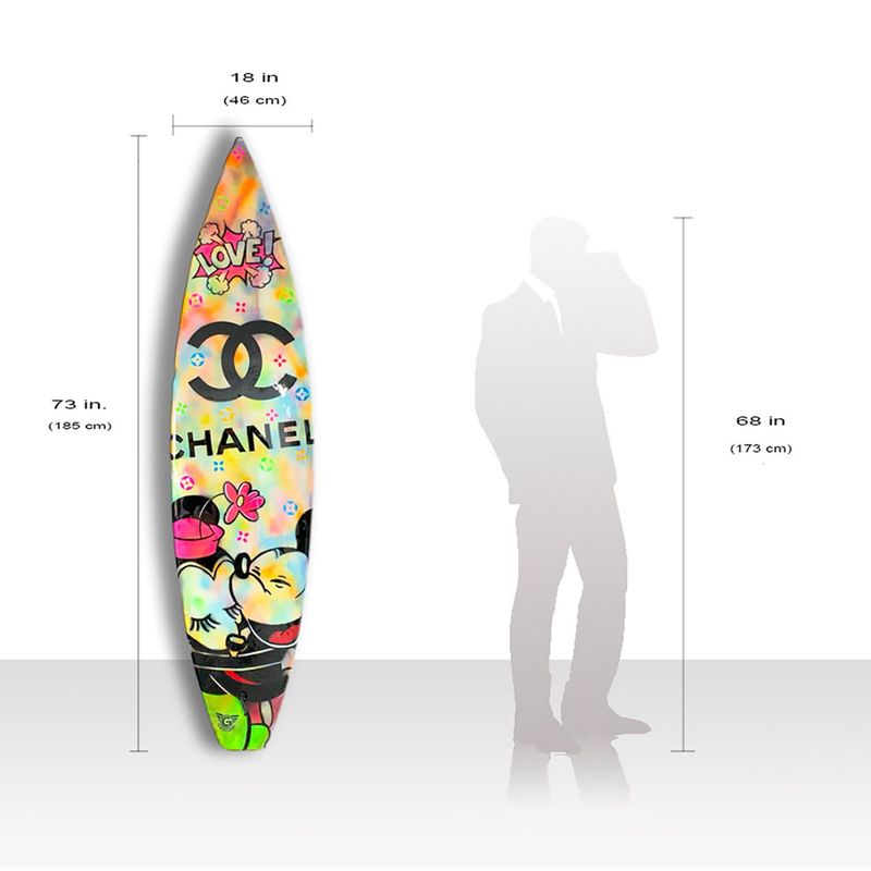 Chanel surfboard authentic sale